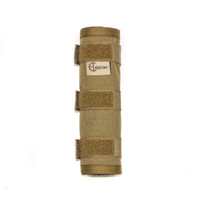 HTP Suppressor Cover (Coyote Brown, 7.5")
