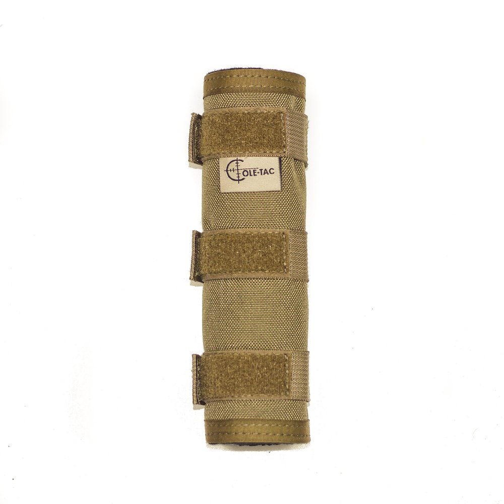 HTP Suppressor Cover (Coyote Brown, 7.5")