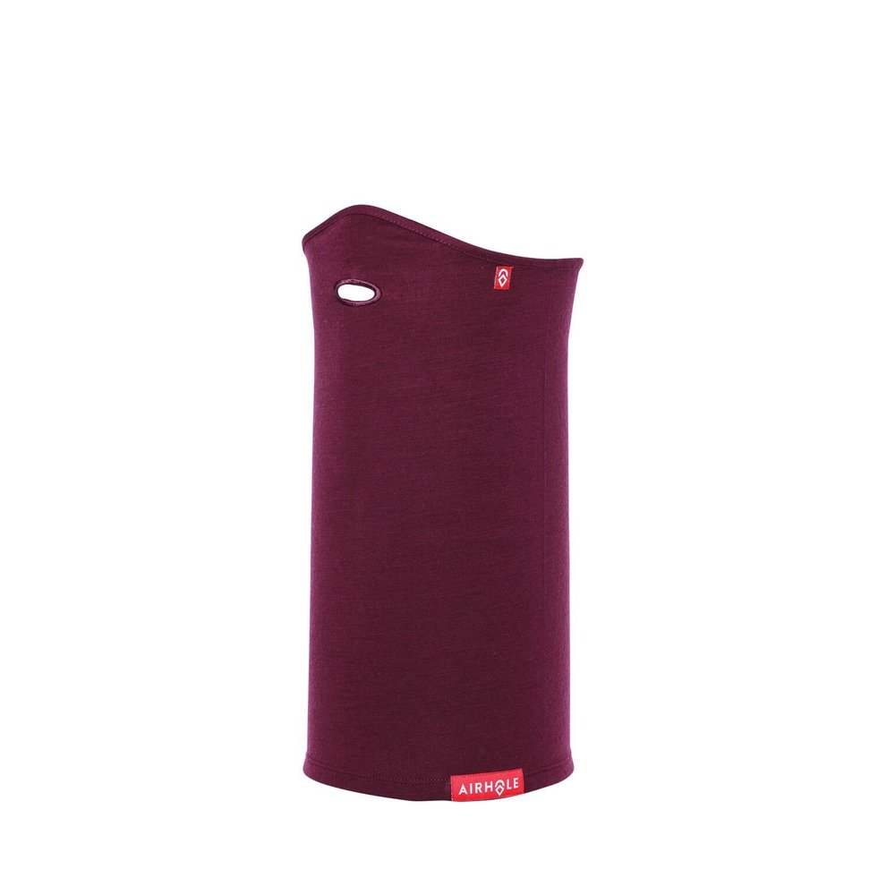 Airhole Airtube Ergo Cashmere Headwear, Burgundy, Small/Medium