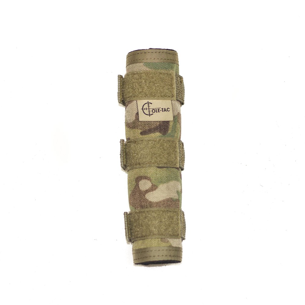 Cole-TAC Metal Python Suppressor Cover (Multicam, 7.5")