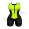 Sparx Women Triathlon Suit Tri Short Racing Cycling Swim Run (XXL, Neon Green) view 2