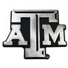 Collegiate Metal Auto Emblem (New Brushed Matte Style) (Texas A&M) view 1