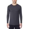 32 DEGREES Heat Mens Long Sleeve Crew Neck Performance Base Layer Shirt Dark Heather Charcoal XX-Large view 1