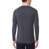 32 DEGREES Heat Mens Long Sleeve Crew Neck Performance Base Layer Shirt Dark Heather Charcoal XX-Large view 3
