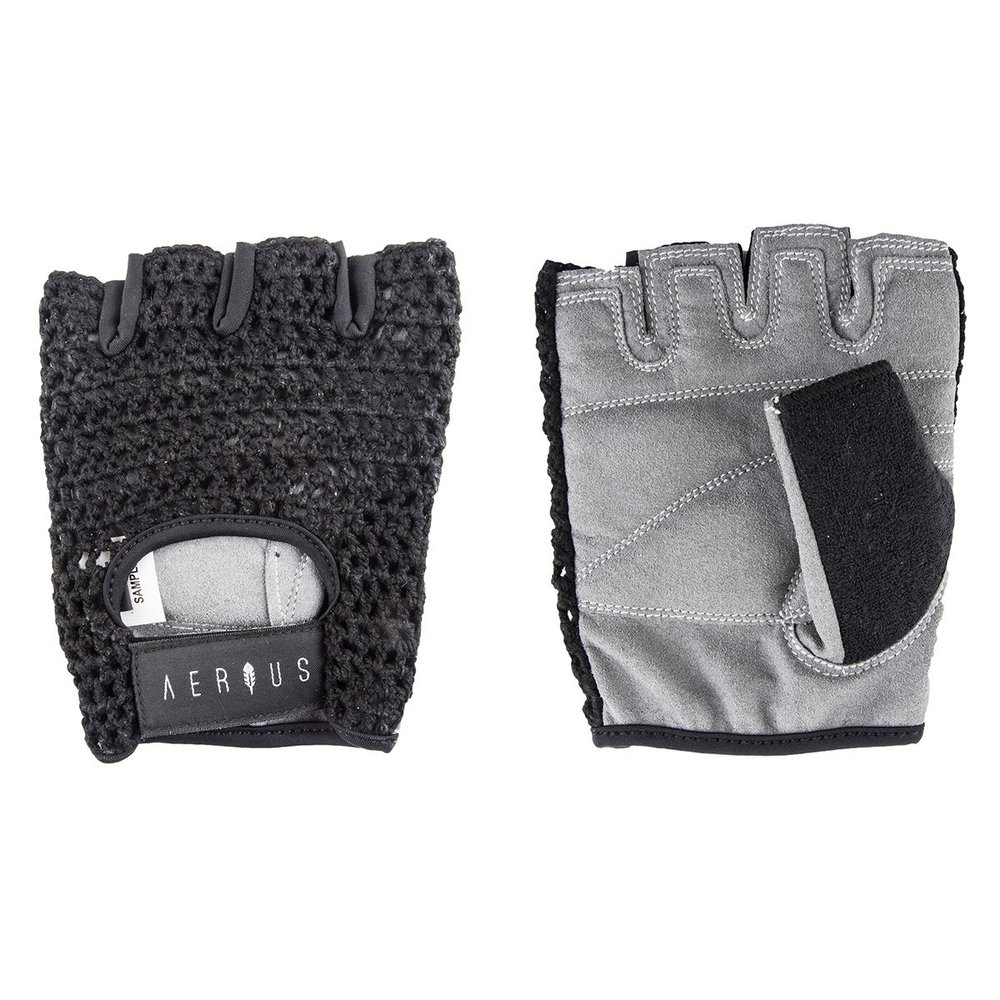 AERIUS Retro Mesh Short Finger Cycling Gloves - SO-392 (Black - S)