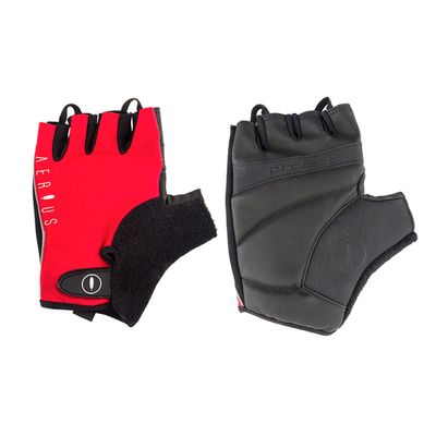AERIUS Classic Short Finger Cycling Gloves - SO-2202 (Red - M)