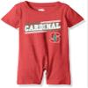 NCAA Cotton Willy Infant Short Sleeve Romper Stanford Cardinals, team Color, 6M view 1