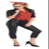 Amscan Adult Rebel Rockabilly Costume - Small (2-4) view 1