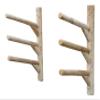 3-Place Wall-Mounted SUP/Surfboard Log Racks, Vertical Surfboard Rack for Wall Mount, Indoor & Outdoor Kayak Storage Rack, Paddle Board for Garage, SUP Wall Racks Storage Organizer - Natural view 1