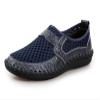 ChicWind Slip-On Loafers Walking Shoes Mesh Casual Water Shoes Navy Blue view 1