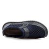 ChicWind Slip-On Loafers Walking Shoes Mesh Casual Water Shoes Navy Blue view 3