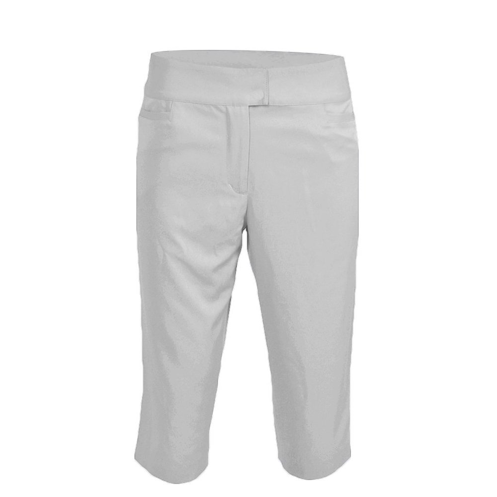 Monterey Club Women's Victory Golf Capris #2910 (White, Size:16)