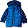 iXtreme Baby Boys Infant Tonal Print Vest W/Fleece Hood &Sleeve, Royal, 24M view 1