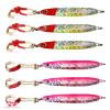 Qty 6 Fish WOW! 150g Fishing Metal Vertical Trolling Speed jig 5.25oz Knife Jig with Two Assist Hooks - 2 Colors - view 1