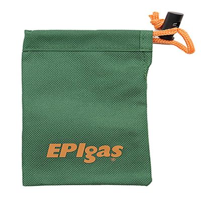 EPIgas REVO Stuff Sack, A-6214, Green, H 5.5 x W 3.5 inches (140 x 90 mm)