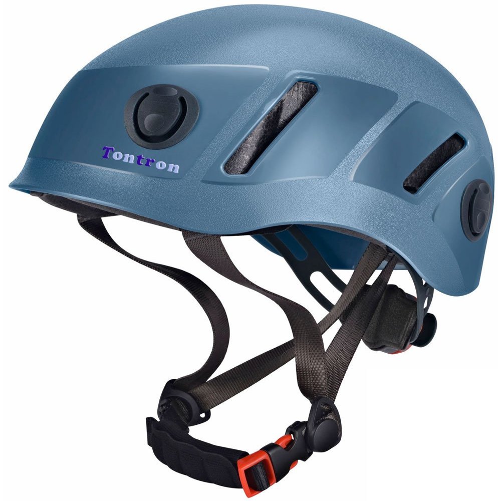 Tontron Hiking Climbing Caving Helmet(Blue, Small)