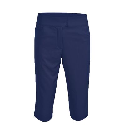 Monterey Club Women's Victory Golf Capris #2910 (Navy, Size:16)