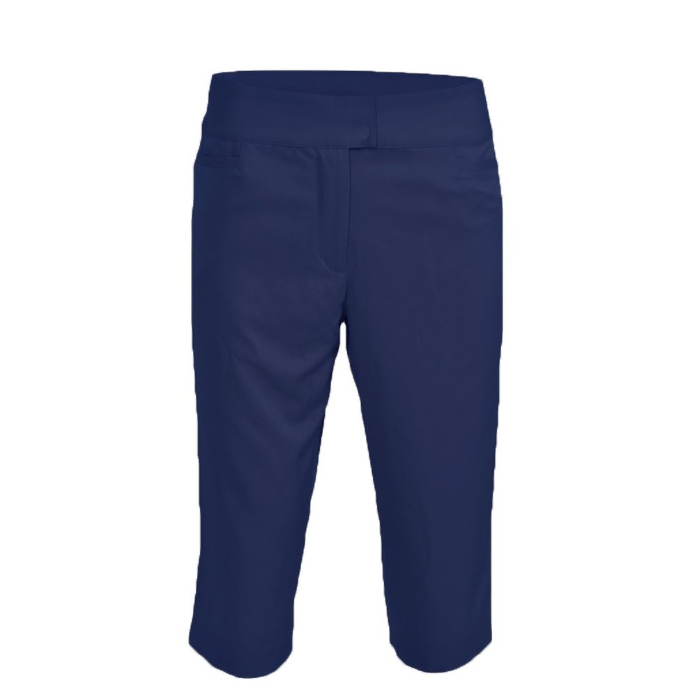 Monterey Club Women's Victory Golf Capris #2910 (Navy, Size:16)