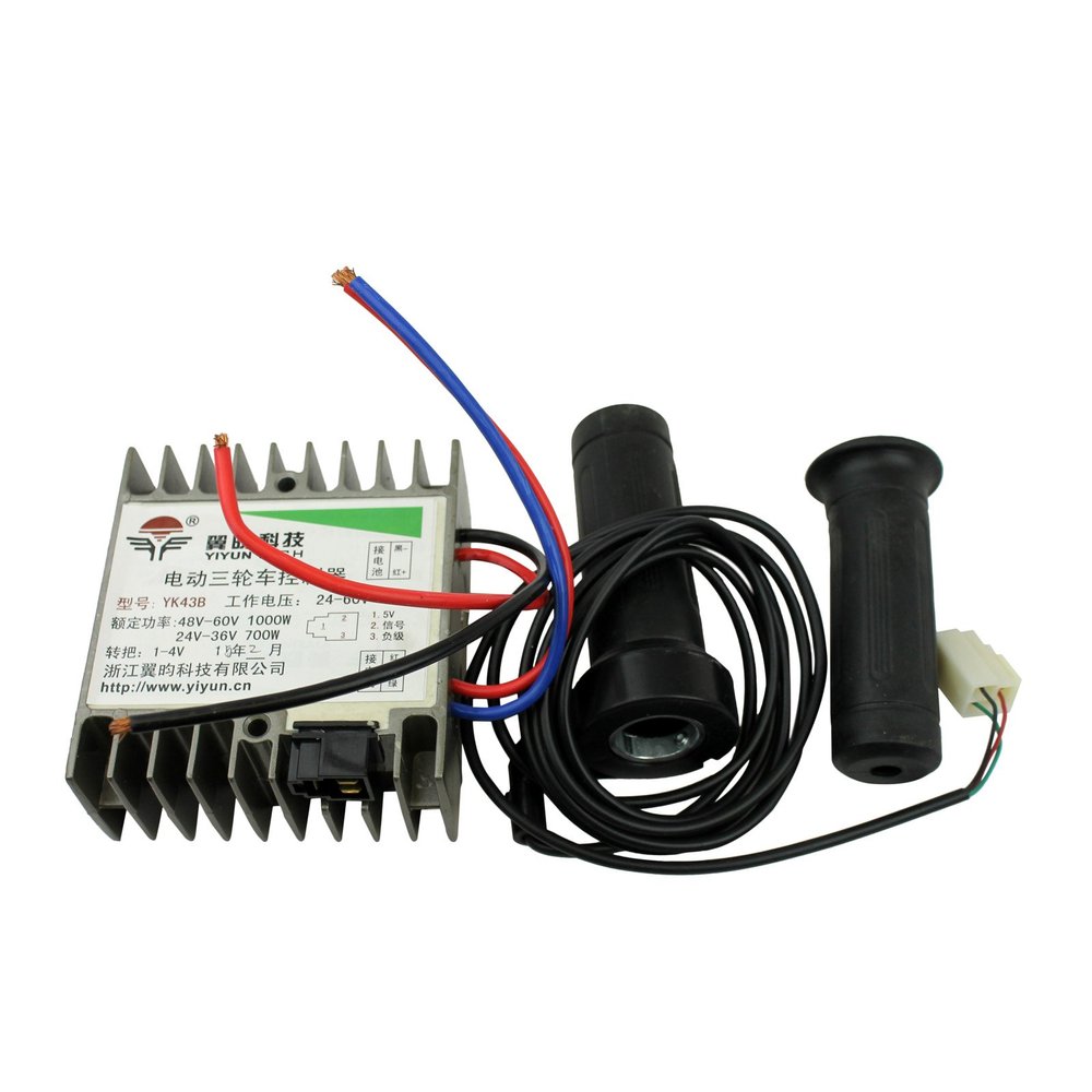 24-60v 500-1000w Motor Brush Controller for Electric Bike Bicycle & Scooter