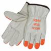 Logo Glove, Driver, Cow Grain, Cream, S, Pr view 1