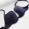 Lefox Women Deep U Multi-Way Convertible Plunge Bra Criss Cross Low Back Halter - (Blue 38C) view 3