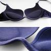Lefox Women Deep U Multi-Way Convertible Plunge Bra Criss Cross Low Back Halter - (Blue 38B) view 4