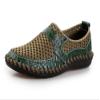 ChicWind Slip-On Loafers Walking Shoes Mesh Casual Water Shoes Dark Green view 1