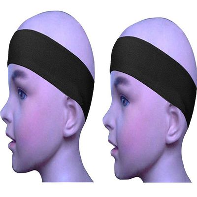 Hotour Kids Solid Sport Sweatbands Headband for Sports, Running, Soccer Games, Yoga