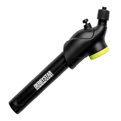 Derbystar Unisex's Ball Pump with air Pressure gauge-4096000000 Gauge, Black, One Size