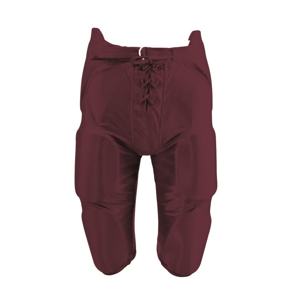 MARTIN Adult Football Pants, 3X, Maroon