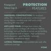 TSG Kneeguard Tahoe A Protective MTB Knee Pad, Amplified Soft Shell, ACF Impact Foam, Anti Slip, Pierce Proof, Adults, Biking, Skateboarding, MTB, Downhill, Trail, Mountain, Swiss Design view 4