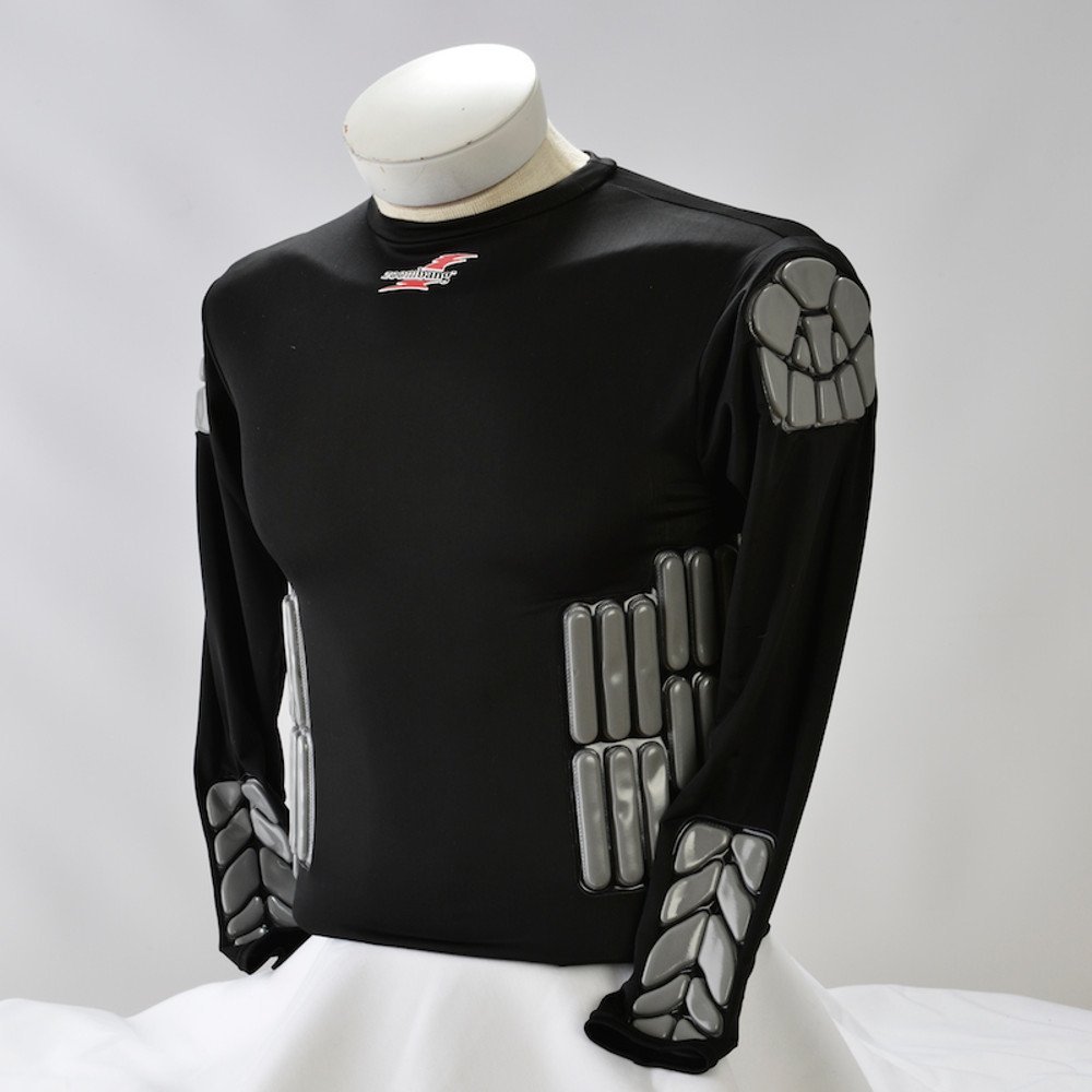 Zoom Bang Deltoid/Chest Padded Shirt Adult (Size AM) Black