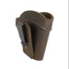 Barsony Brown Leather Tuckable IWB Holster for COLT Official Police Left view 2