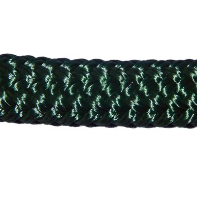 CBKnot 9/16" Premium Double Braid Polyester Rope 9,500 lb Tensile Strength, Marine, Sailing, Boating, Rigging, Equestrian and More (9/16" x 100 ft. Hank, Hunter Green)