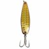 4pcs Fish WOW! 3oz Fishing Spoons with a Treble Hook Fish Jigging Casting Lure Bait - Gold Tape view 3