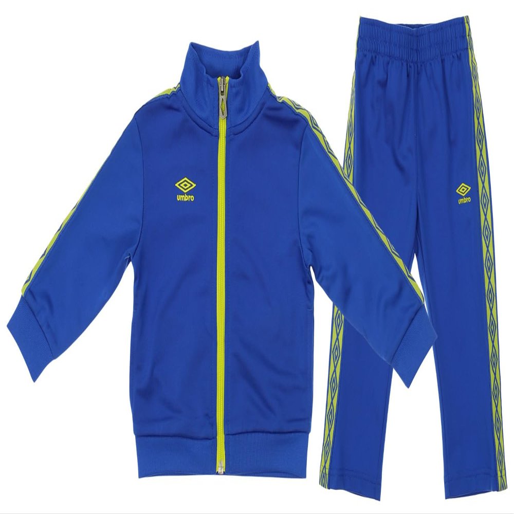 Umbro Infants Boys Double Diamond Track Set Tw Royal/Sulphur Spring Size 18M