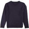 Alfani Mens V-Neck Pullover Sweater, Purple, Small view 1