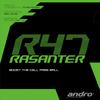 Andro (Andro) Table Tennis Rubber Razanta R47 All-Round Destructive Power 112,288 red (RD) 2