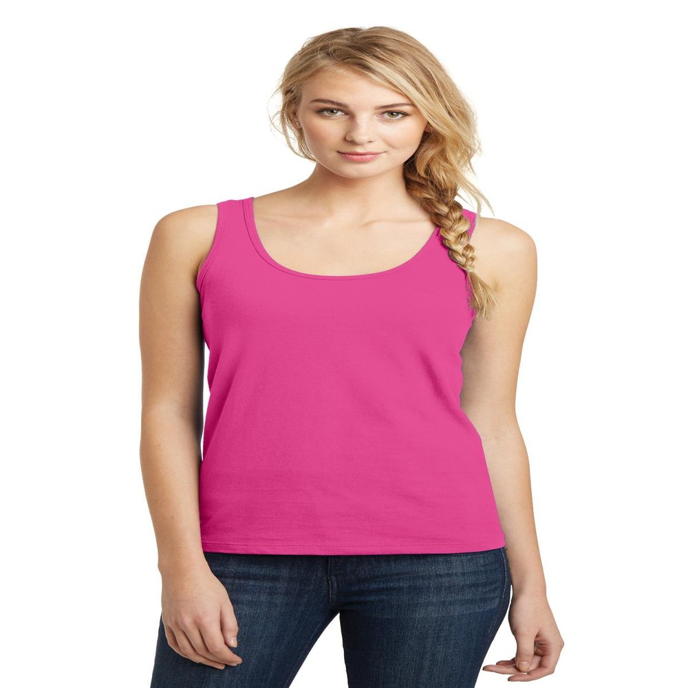 District 174 Juniors The Concert Tank 174 . DT5301 Small Dark Fuchsia