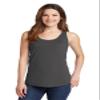 Port & Company Women's 5.4-oz 100% Cotton Tank Top. LPC54TT Royal 2XL view 3