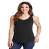 Port & Company Women's 5.4-oz 100% Cotton Tank Top. LPC54TT Royal 2XL view 4