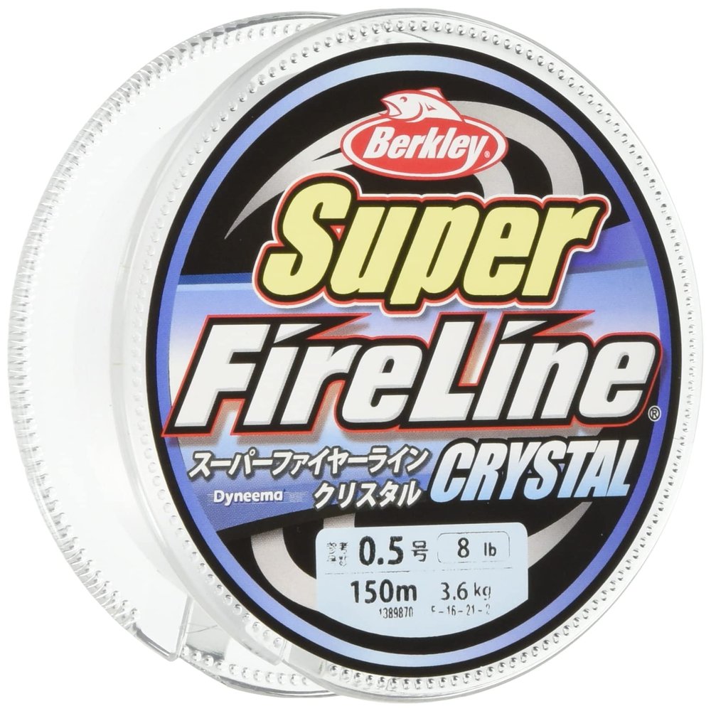 Berkley Super Fire Line No. 1.0 / 16lb, 150m Crystal PE Line/Super Line