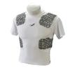 Zoom Bang Shoulder/Rib Combo Shirt Youth (Size YM) Beige view 1