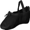 Leo Baby-Girl's Ballet Russe Dance Shoe, Black, 6.5 B US Toddler view 1