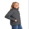 SPORT-TEK Youth Sport-Wick Fleece Full Zip Jacket | Breathable Zip Up Sweatshirt for Boys & Girls, Lightweight Fleece Jacket view 2