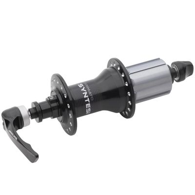 Miche Unisex's Primato Syntesi Road Hub, Black, 24H Shimano