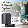 Kroozie Deluxe Bicycle Cup Holder - The Ultimate Bike & Scooter Cup Holder for Handlebars, Cruiser, Electric & Exercise Bikes, Treadmills, and More view 2