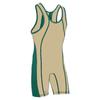 Brute Maverick Wrestling Singlet - Custom Color -:Vegas Gold/Teal - YM view 1