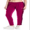 Umbro Women's Double Diamond Pants, Maroon/Black, Medium view 1