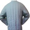 Cotton Gambeson Round Riveted Chain Mail Voider in Galvanized Finish ABS (White, 59) view 4